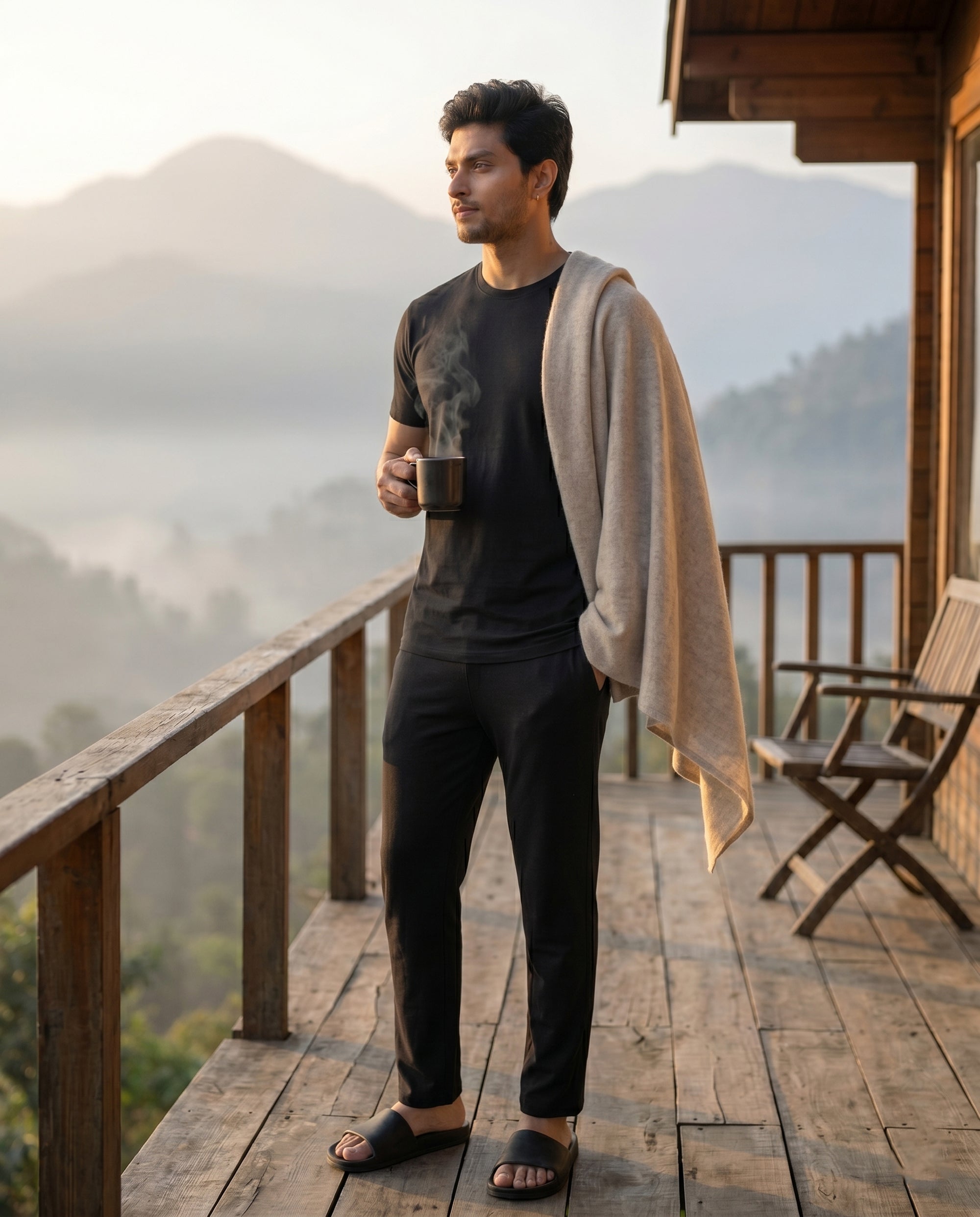 Urbanite Bamboo Pant (True black)
