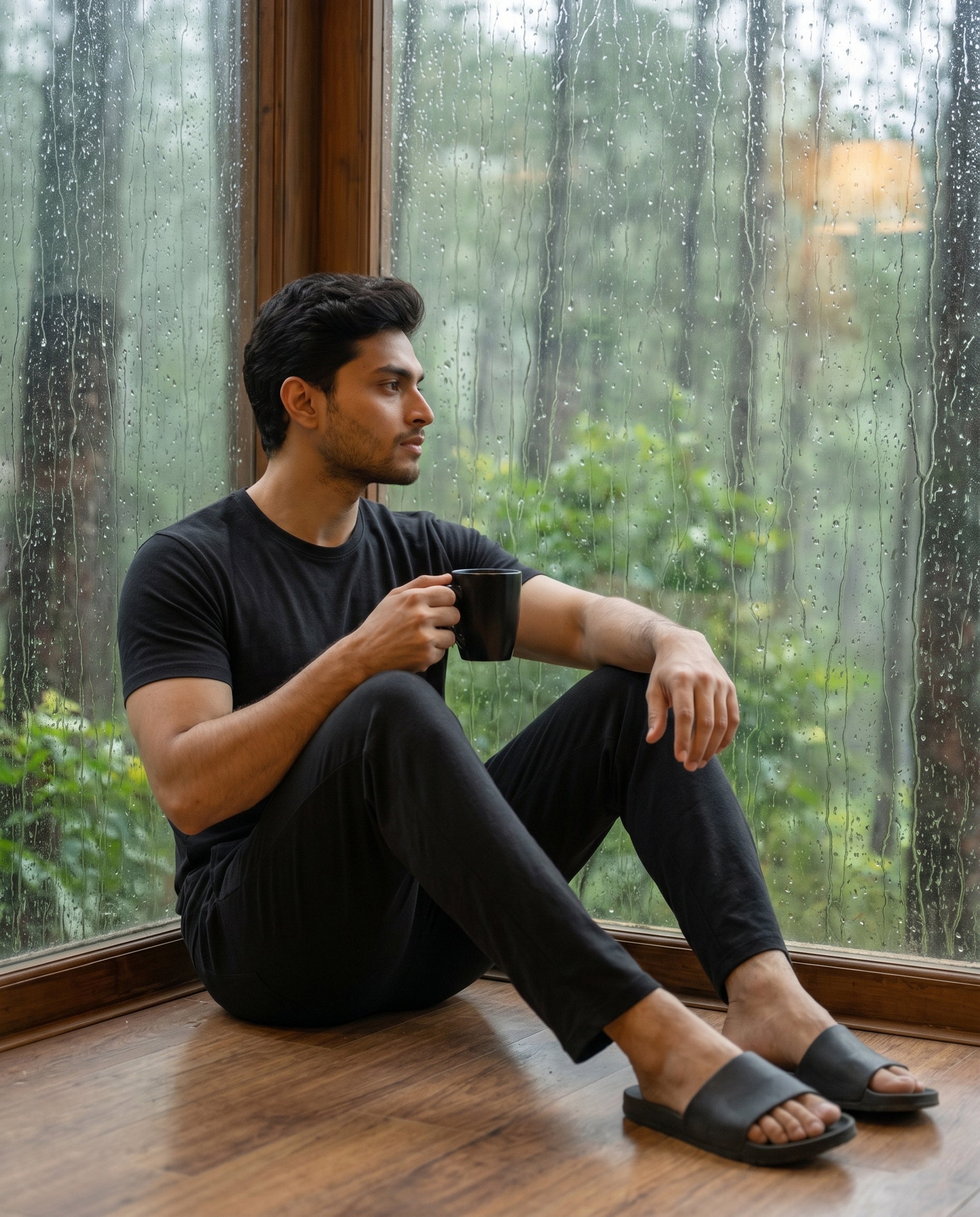 Cosmo T-Shirt + Pant (True Black)