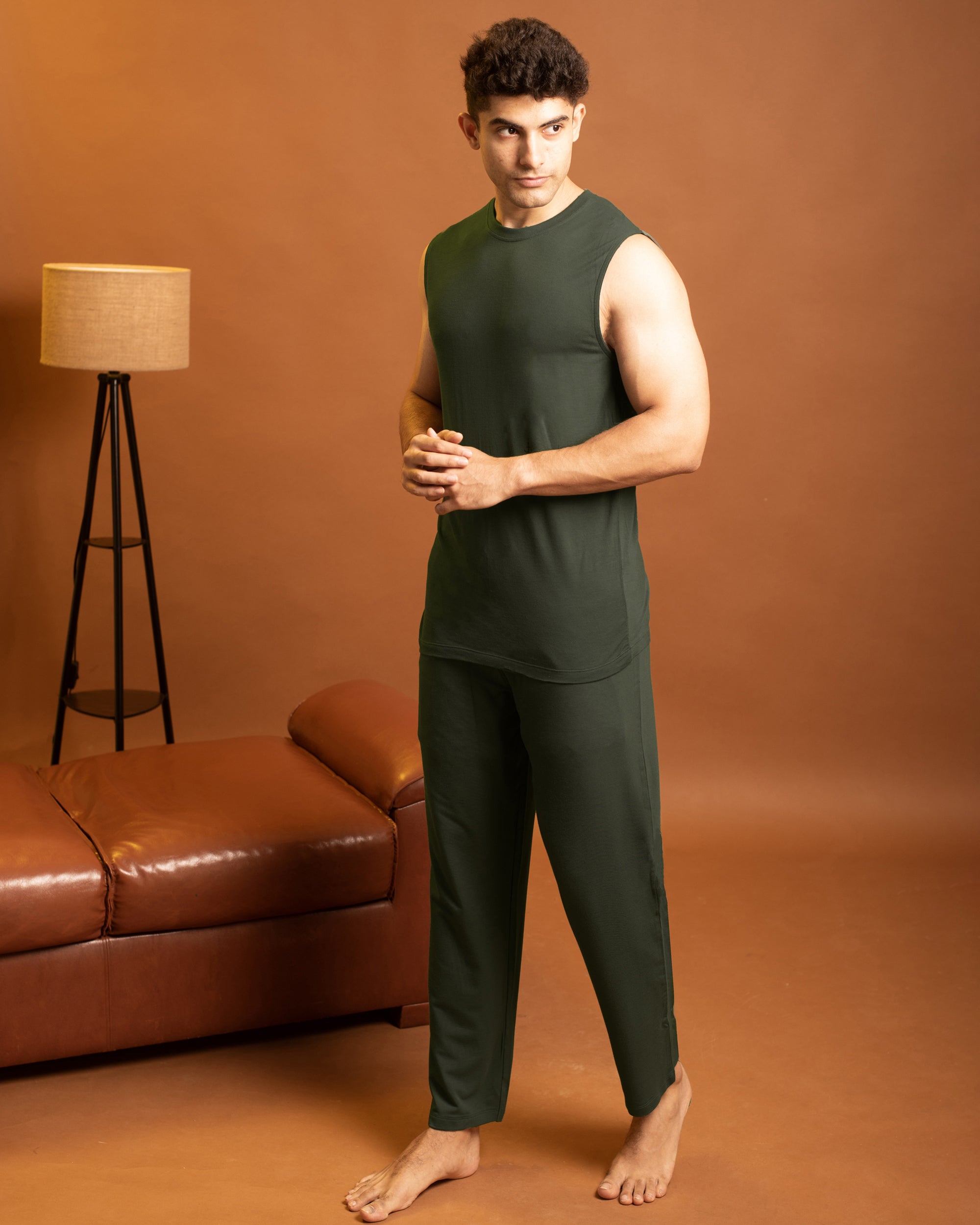 Urbanite Bamboo Pant (Dark Green)