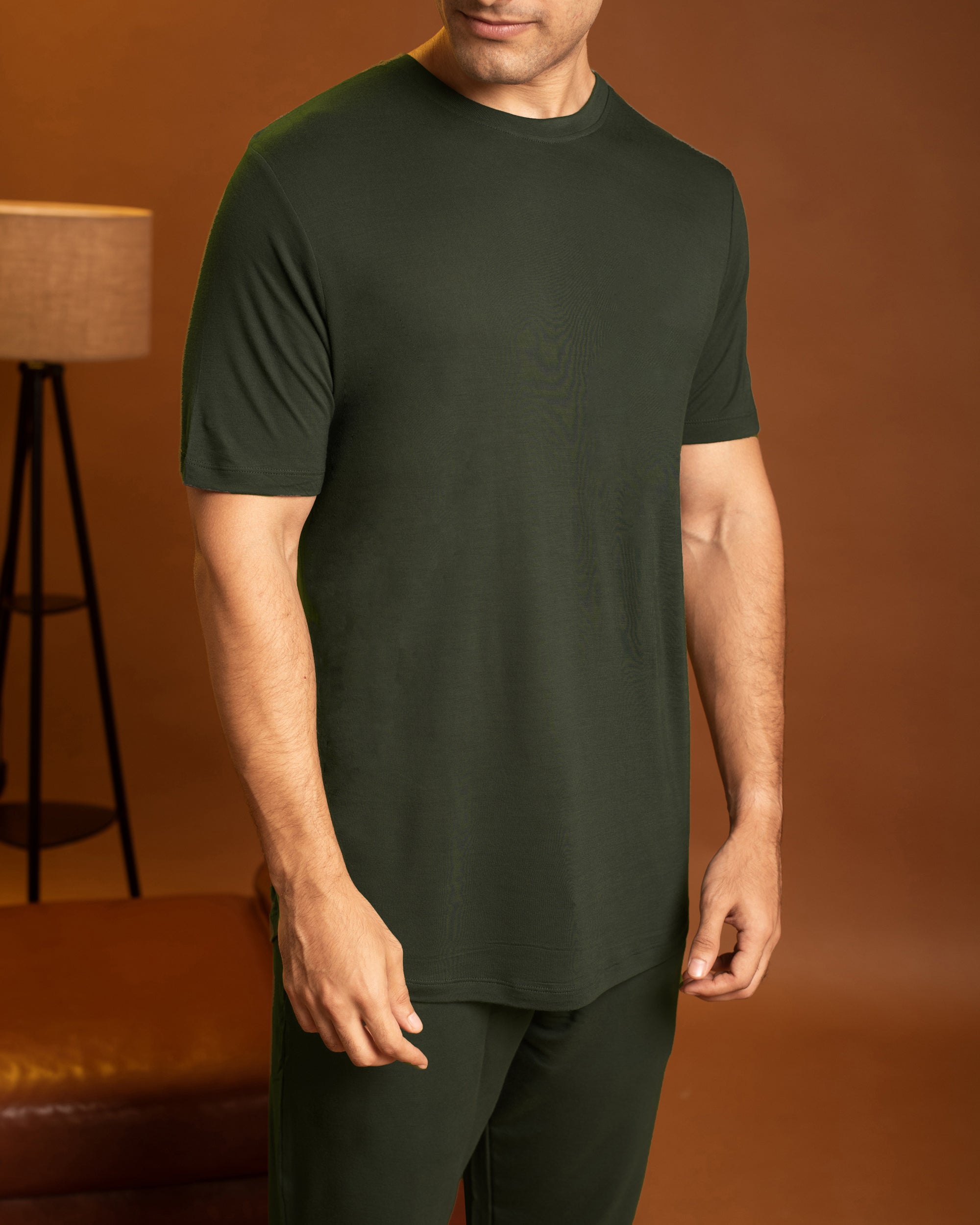 Cosmo T-Shirt + Shorts (Dark Green)