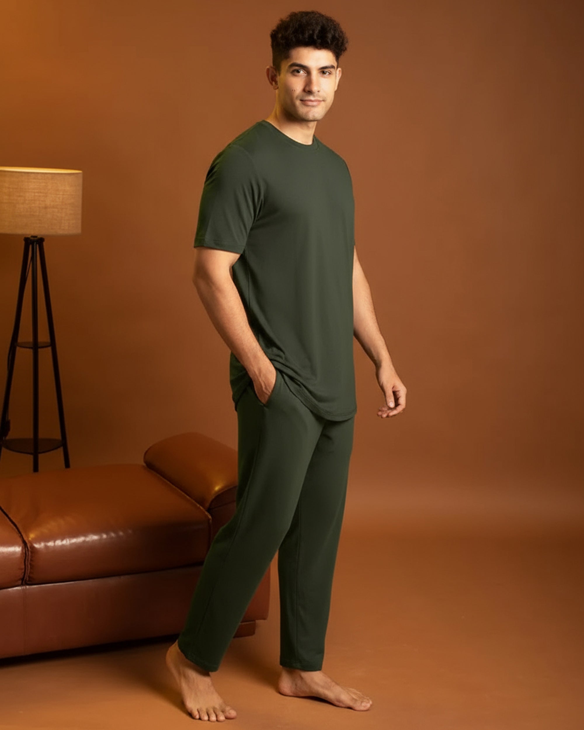 Urbanite Bamboo Pant (Dark Green)