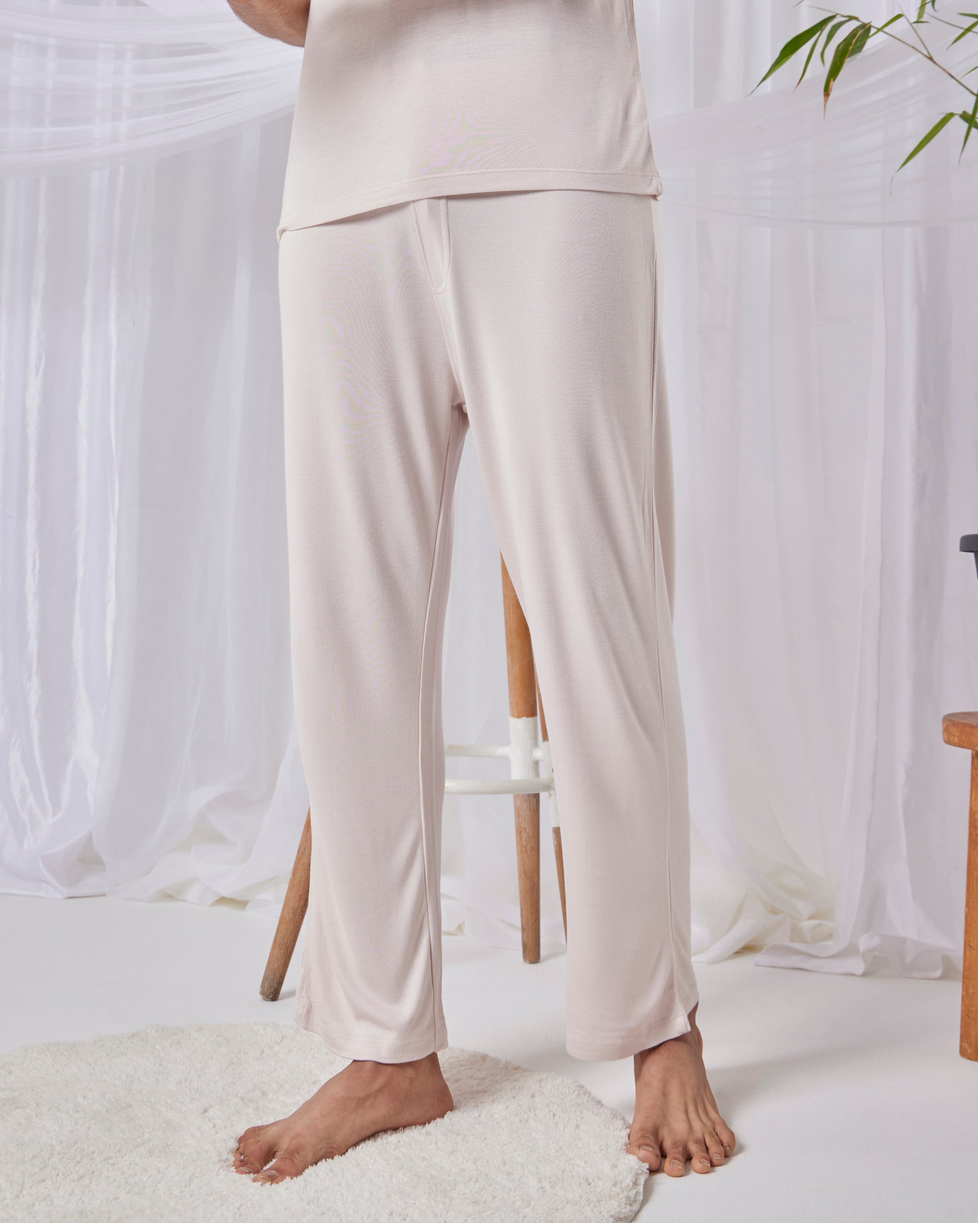 Cosmo T-Shirt + Pant (Irish Cream)