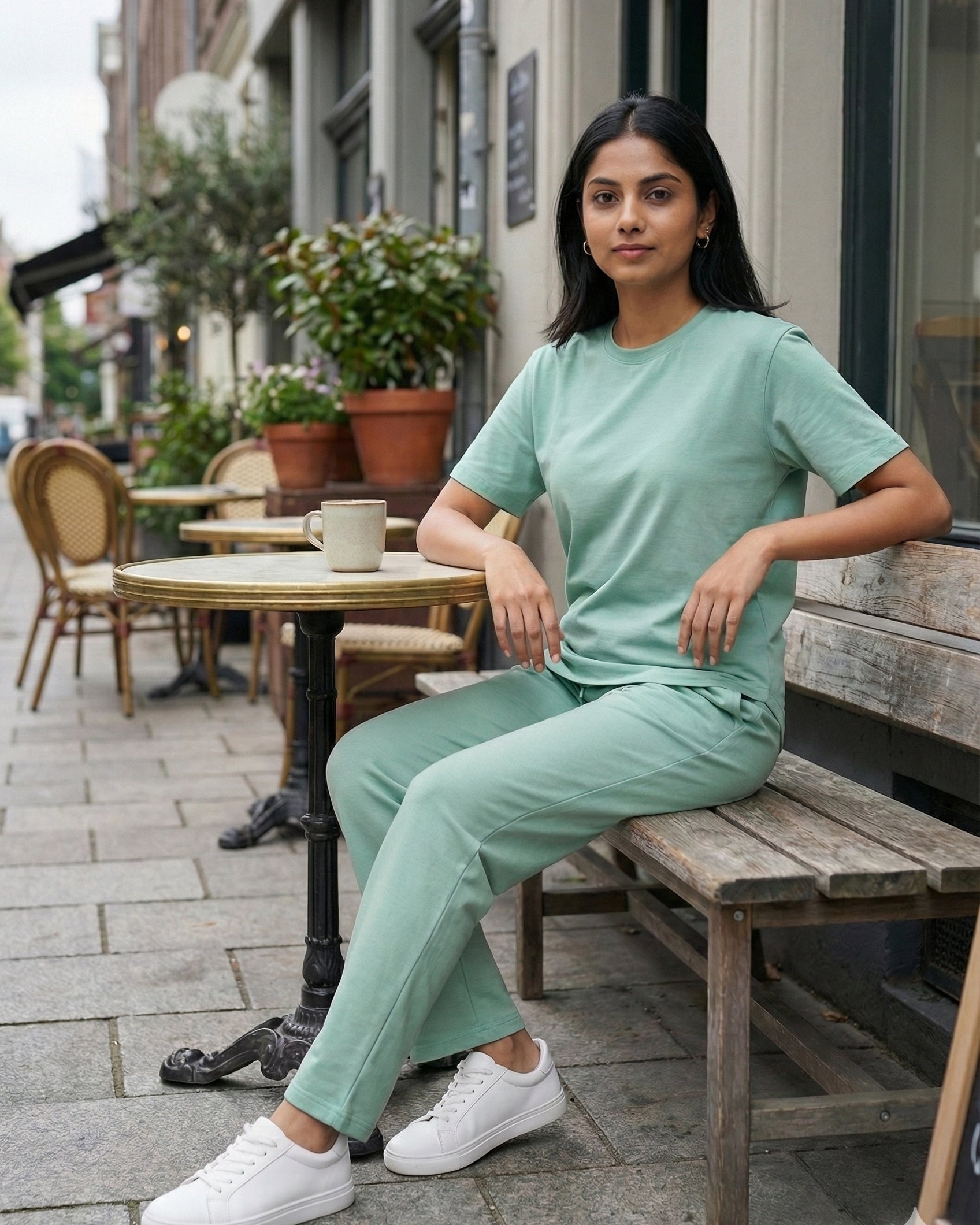 Pearle Bamboo Pant (Mint Green)