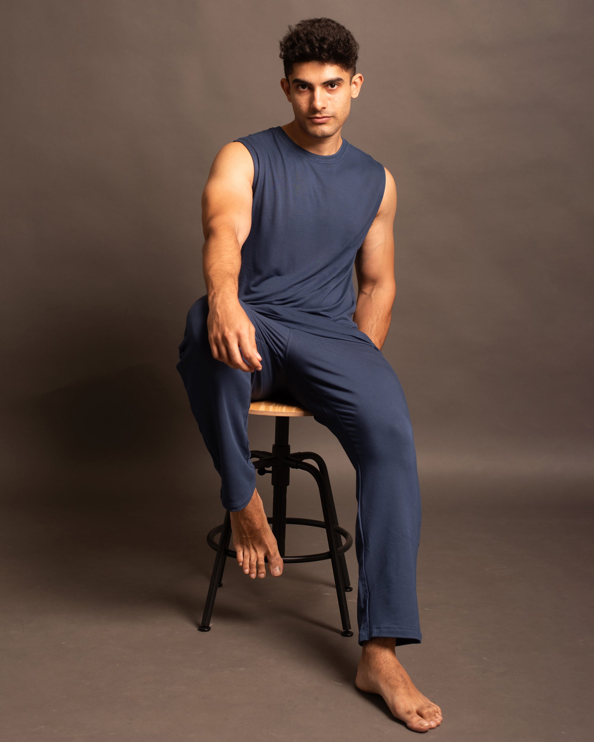 AirKnit Bamboo Tee (Navy Blue)
