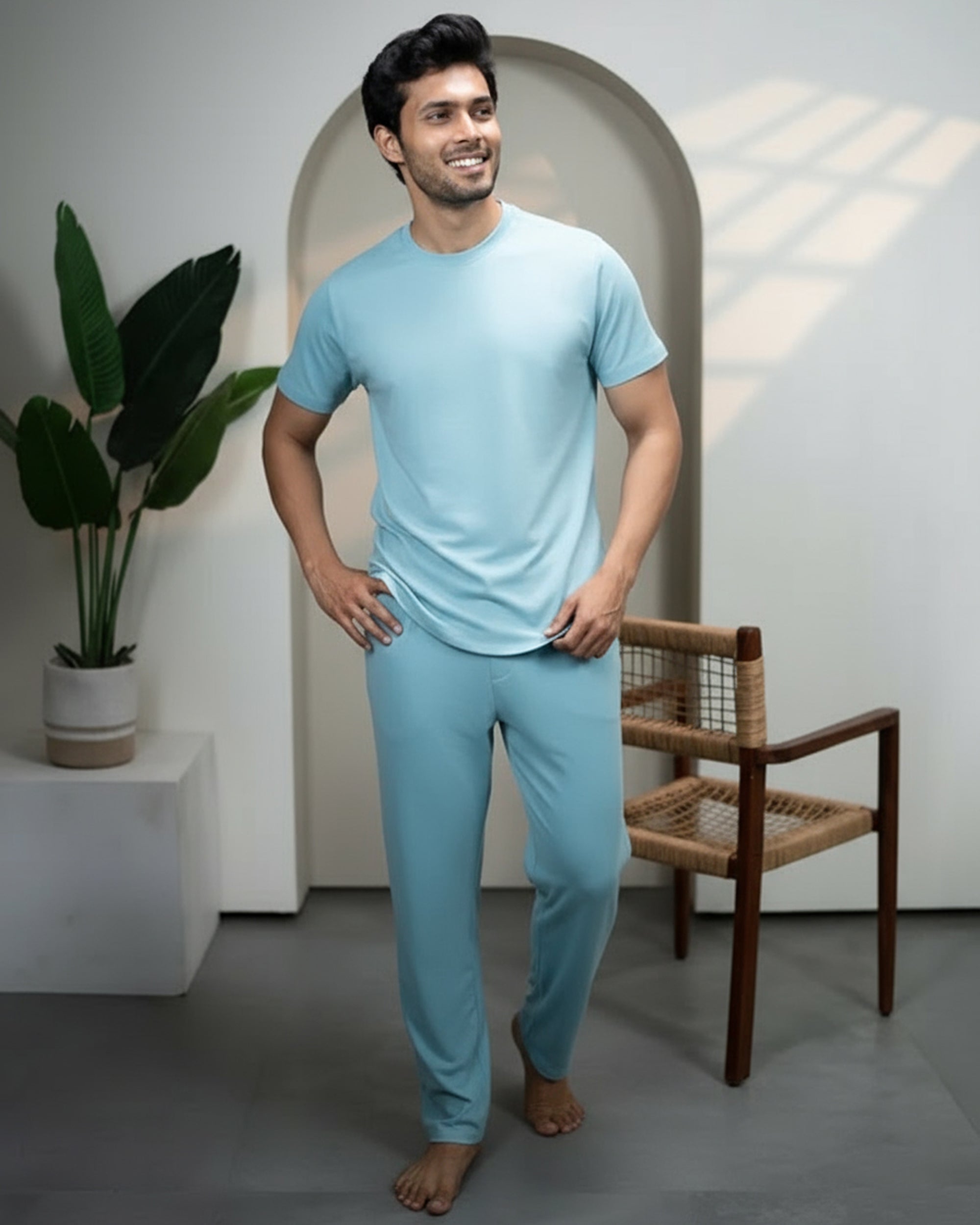 Urbanite Bamboo Pant (Nile Blue)