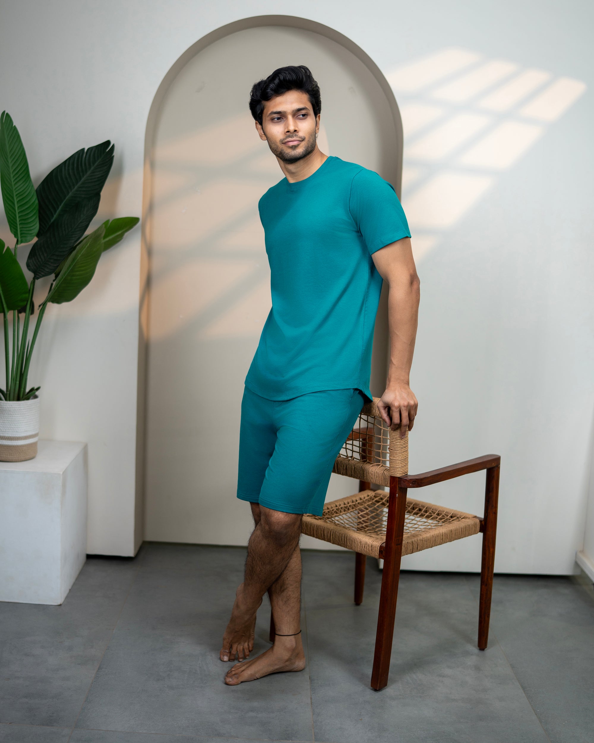 Cosmo Bamboo T-shirt (Teal Green)