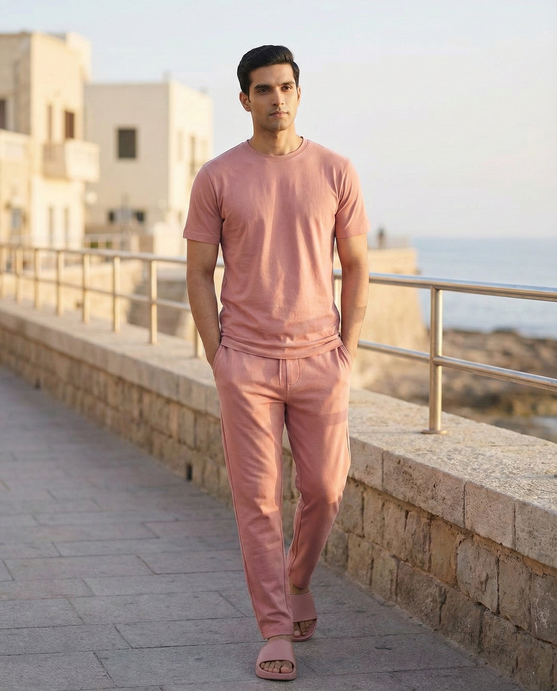 Cosmo Bamboo T-Shirt (Terracotta)