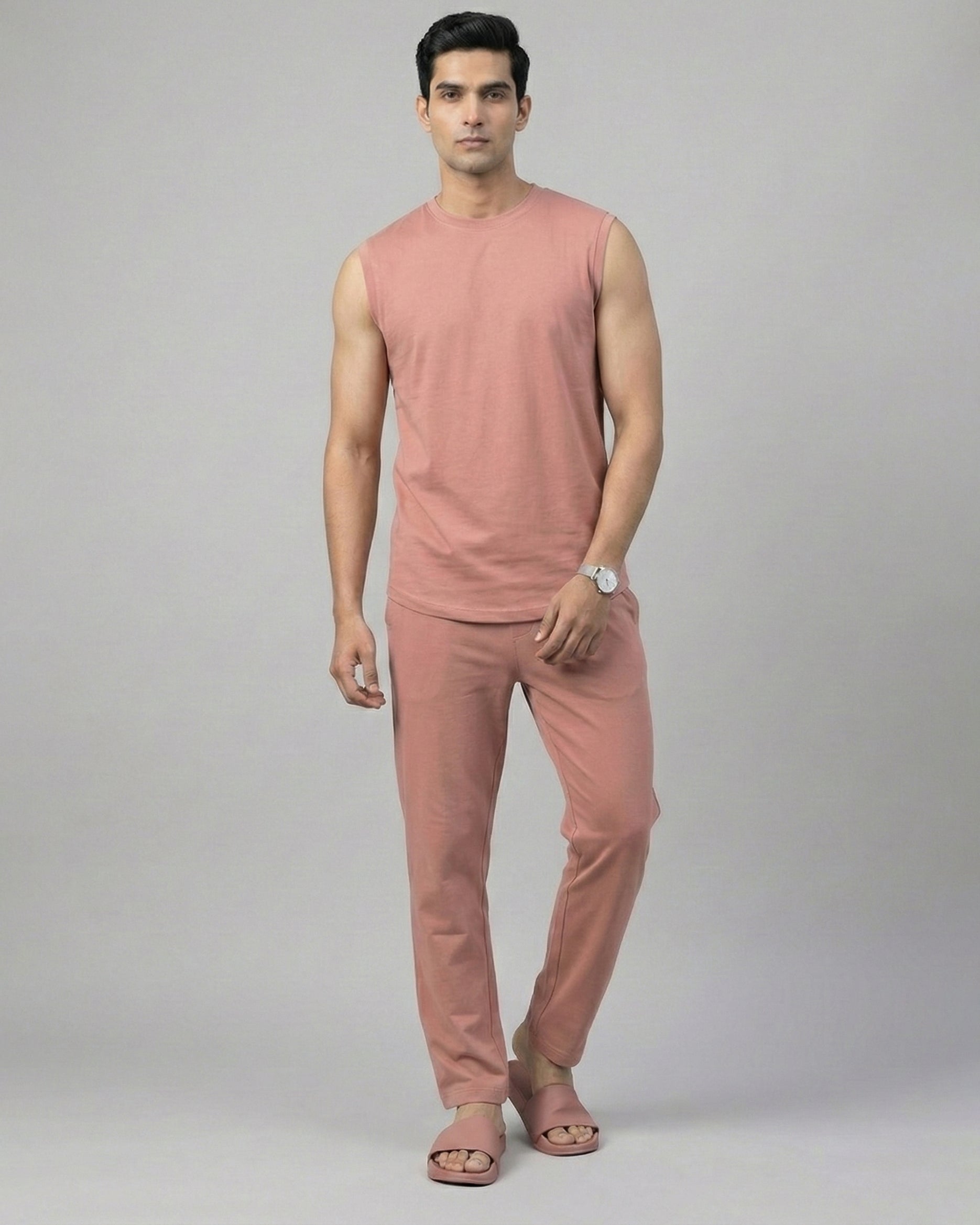 AirKnit Tee + pant (Terracotta)