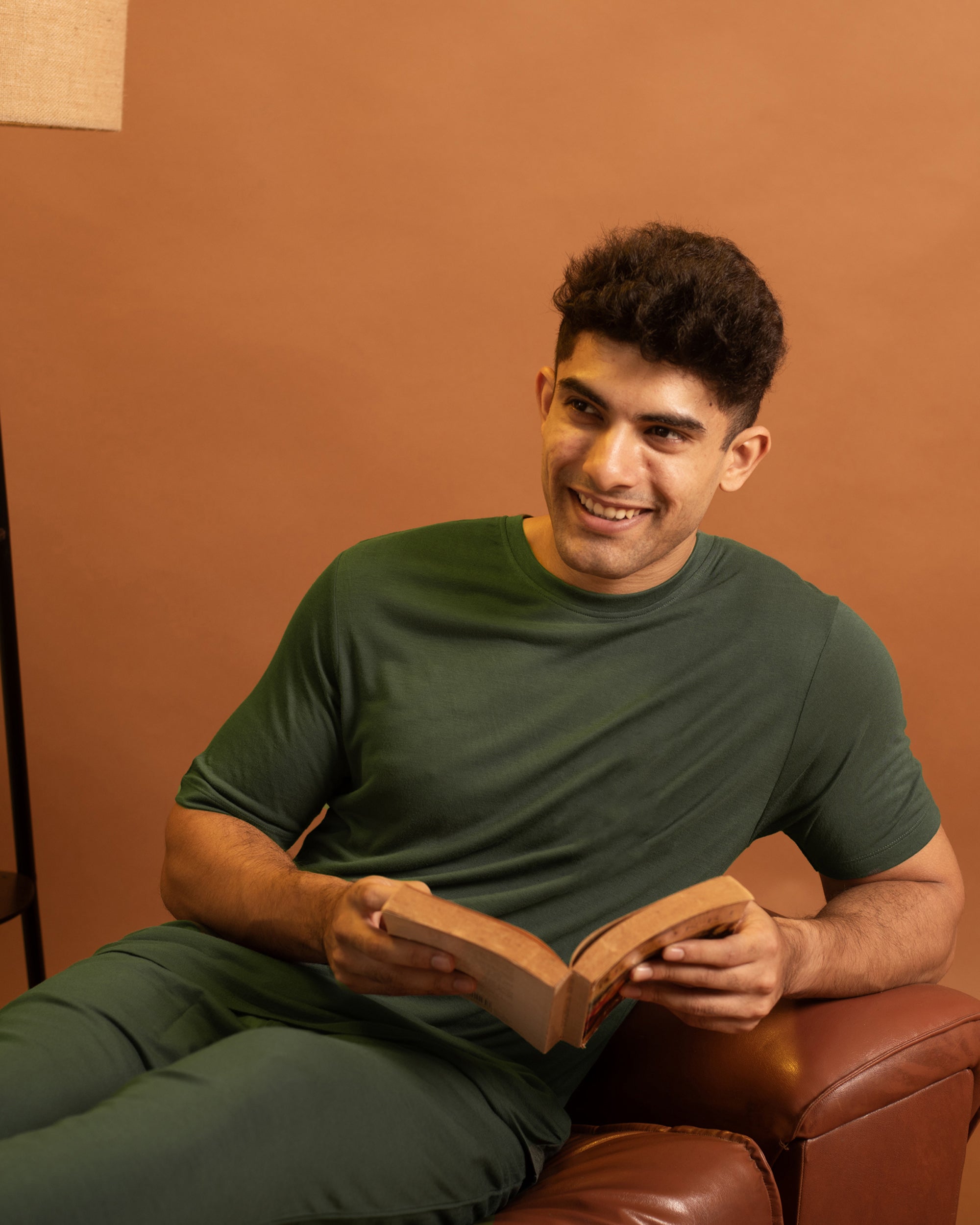 Cosmo Bamboo T-Shirt  (Dark Green)