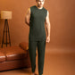 AirKnit Bamboo Tee  (Dark Green)