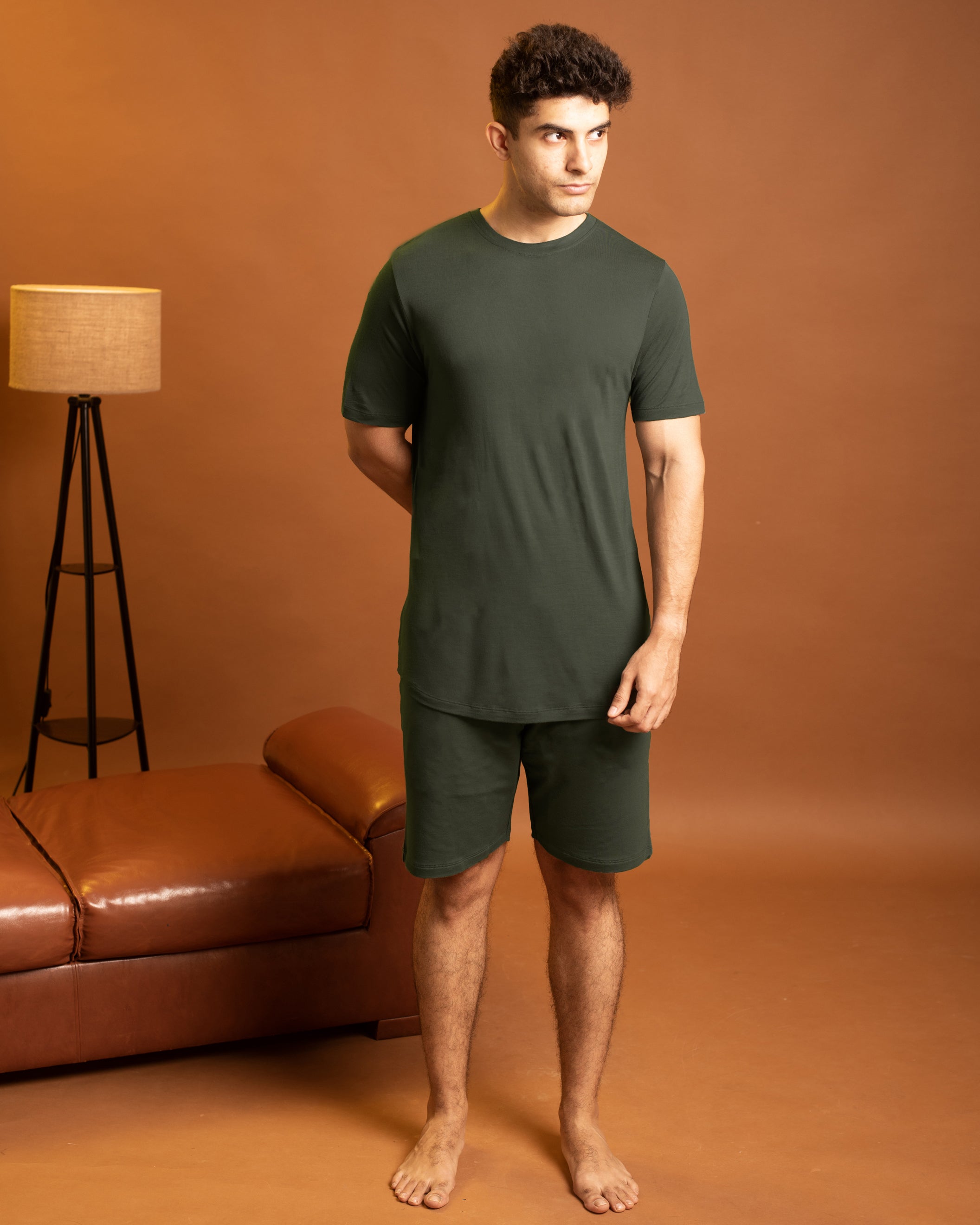 Cosmo Bamboo T-Shirt  (Dark Green)