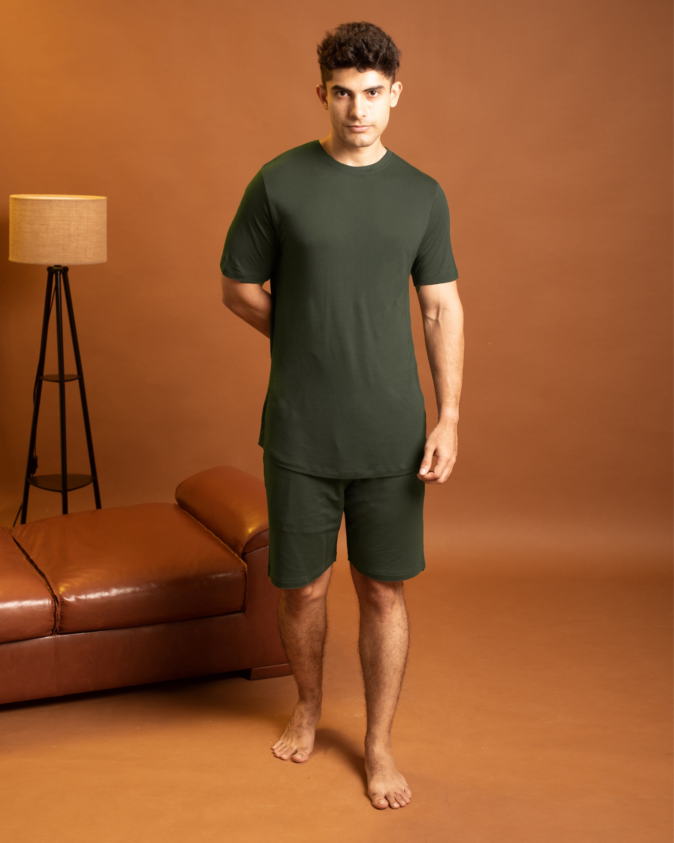 Cosmo Bamboo T-Shirt  (Dark Green)