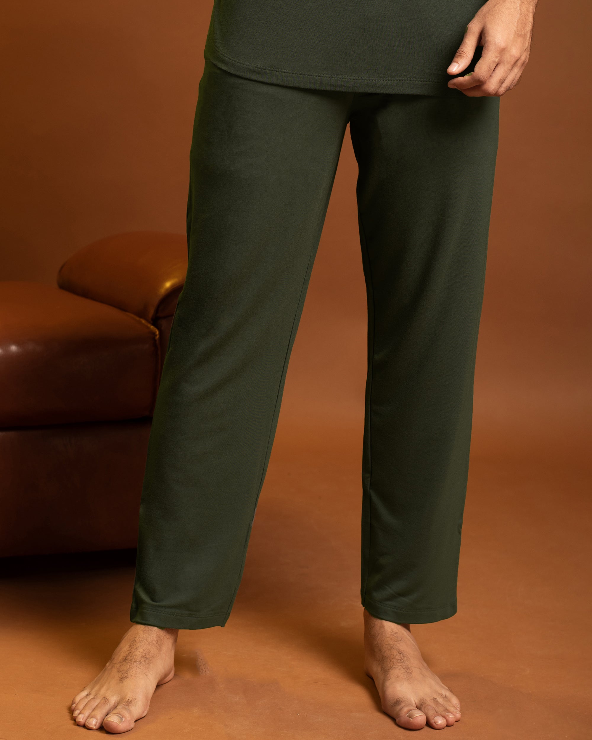 AirKnit Tee + Pant  (Dark Green)