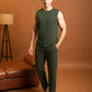 AirKnit Bamboo Tee  (Dark Green)