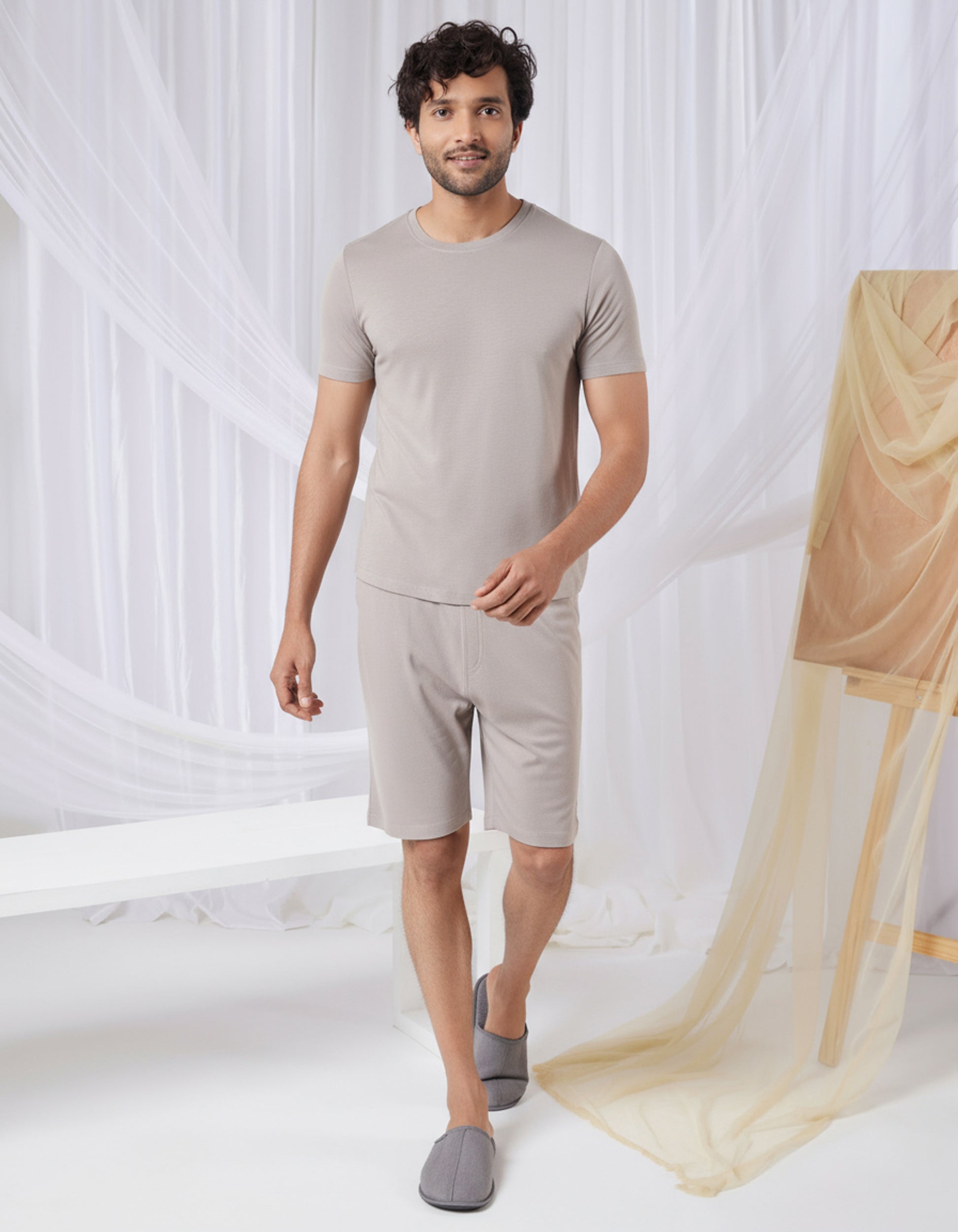 Cosmo Bamboo T-Shirt  (Grey Mocha)