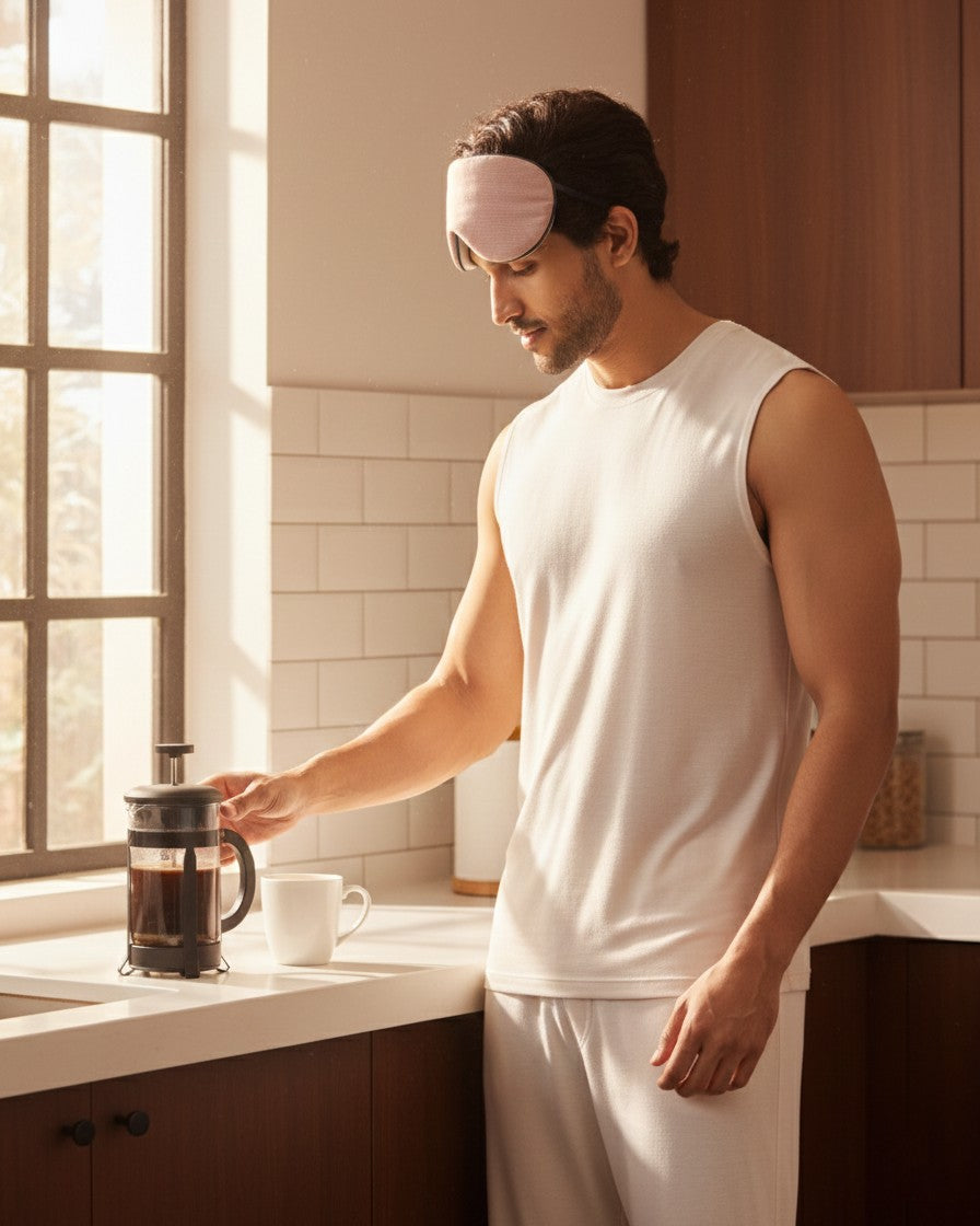 AirKnit Tee + Shorts  (Irish Cream)