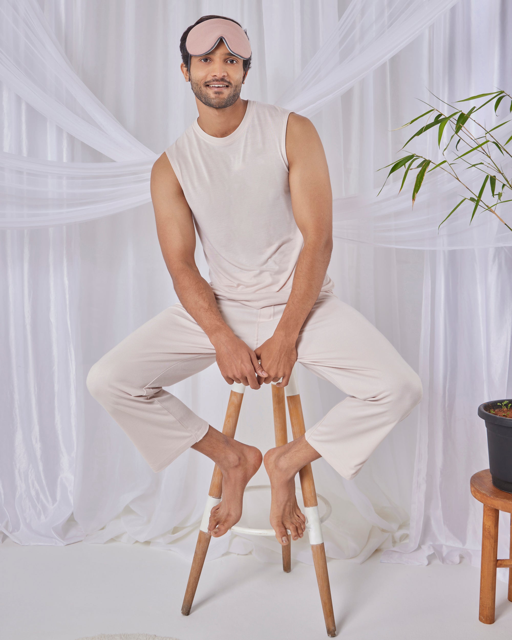AirKnit Tee + Pant  (Irish Cream)