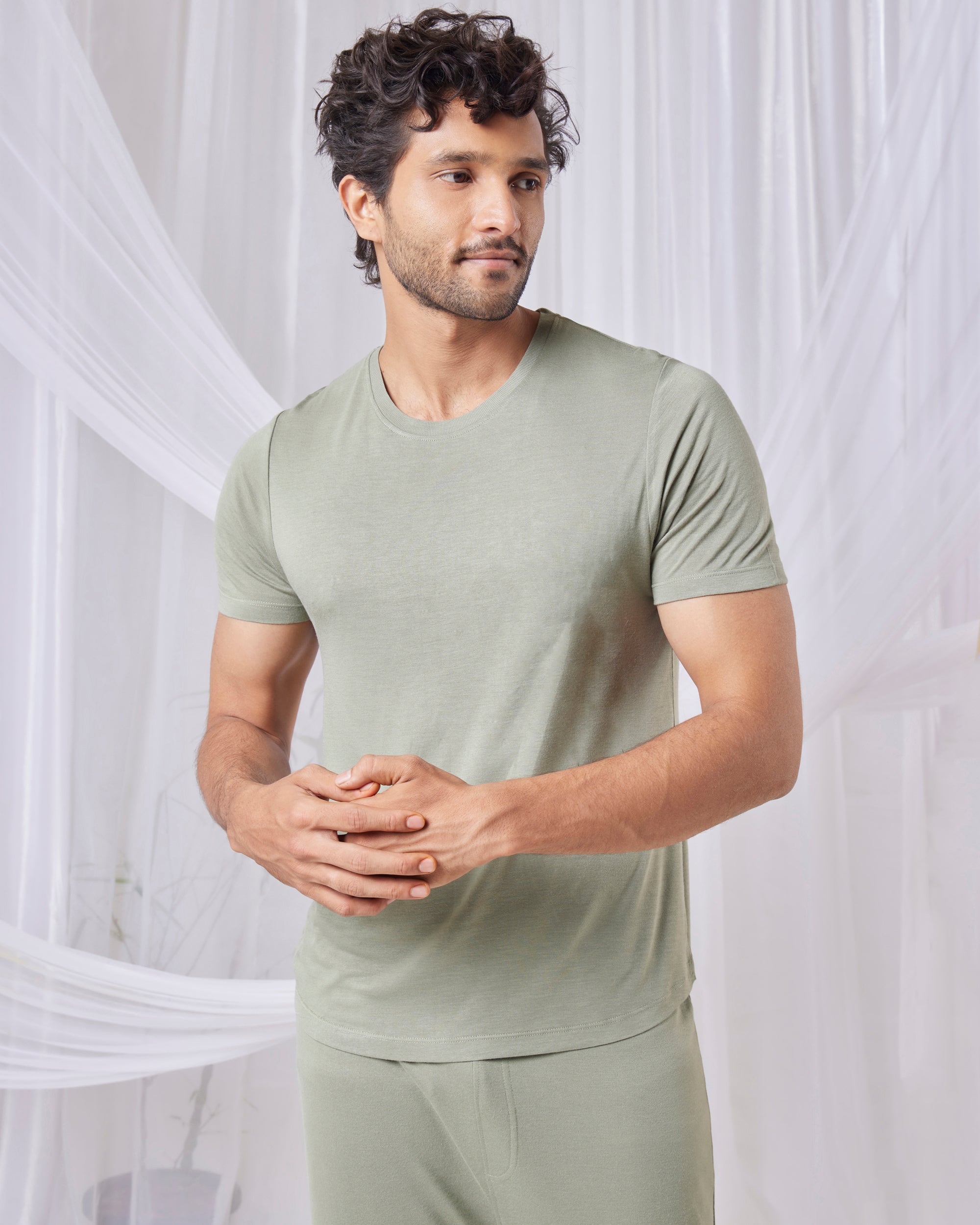 Cosmo T-Shirt + Pant  (Laurel Green)