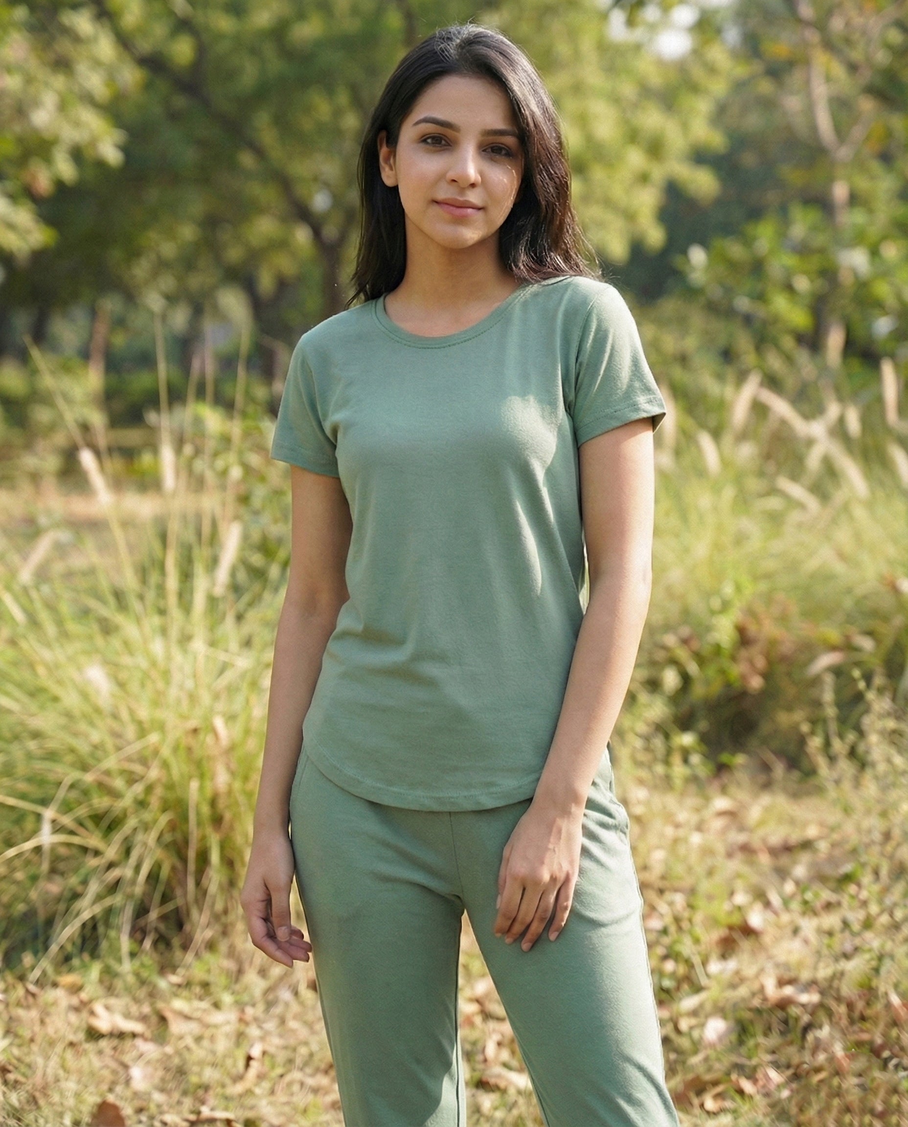 Celine T-Shirt + Pant (Mint Green)