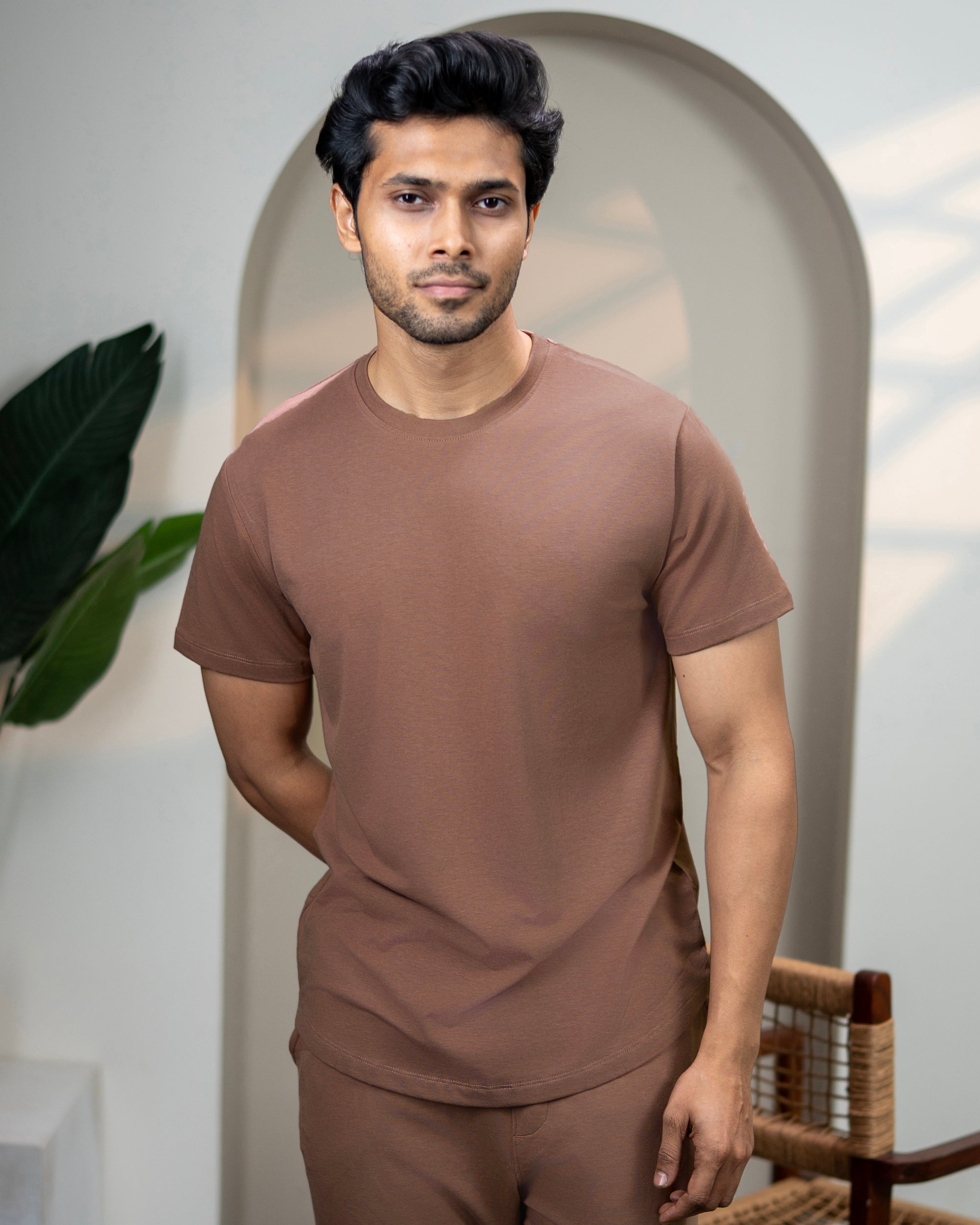 Cosmo Bamboo T-shirt  (Mystic Brown)