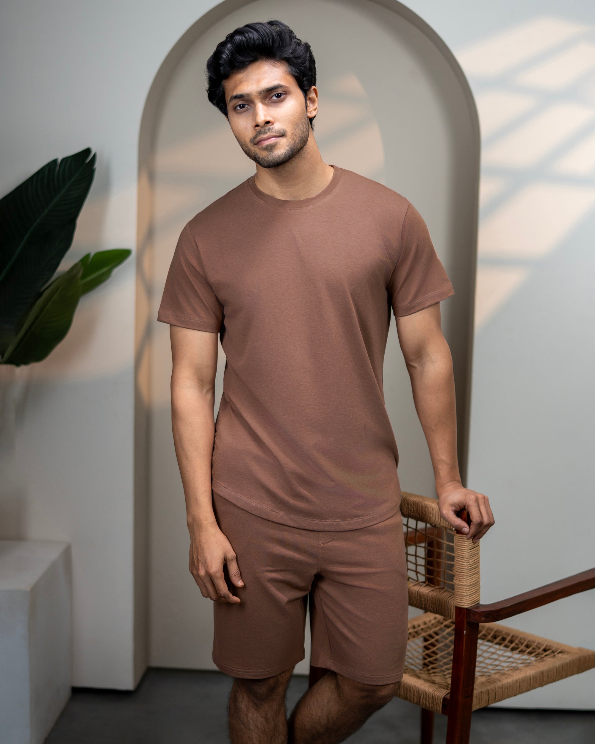 Cosmo Bamboo T-shirt  (Mystic Brown)