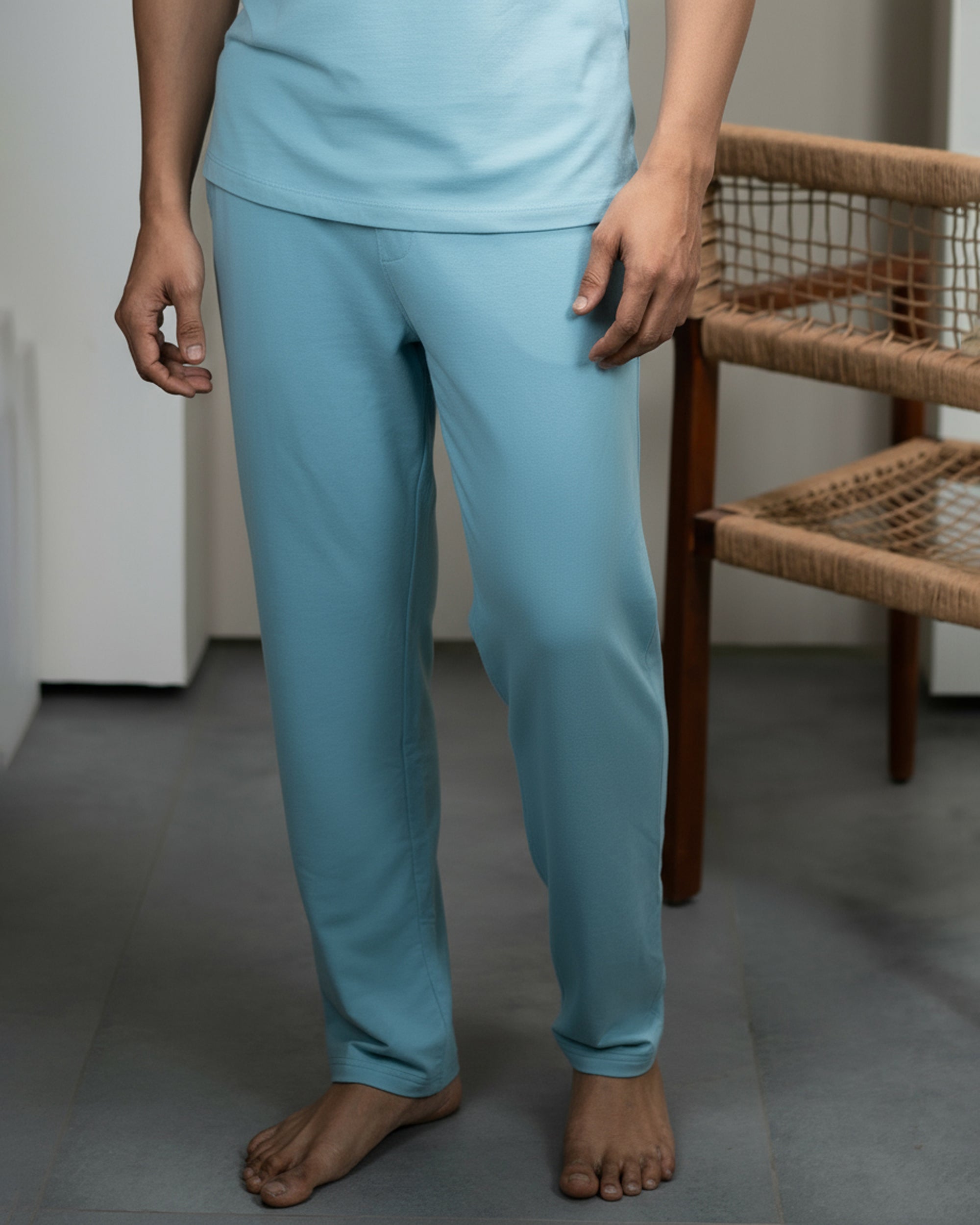 AirKnit Tee + Pant  (Nile Blue)