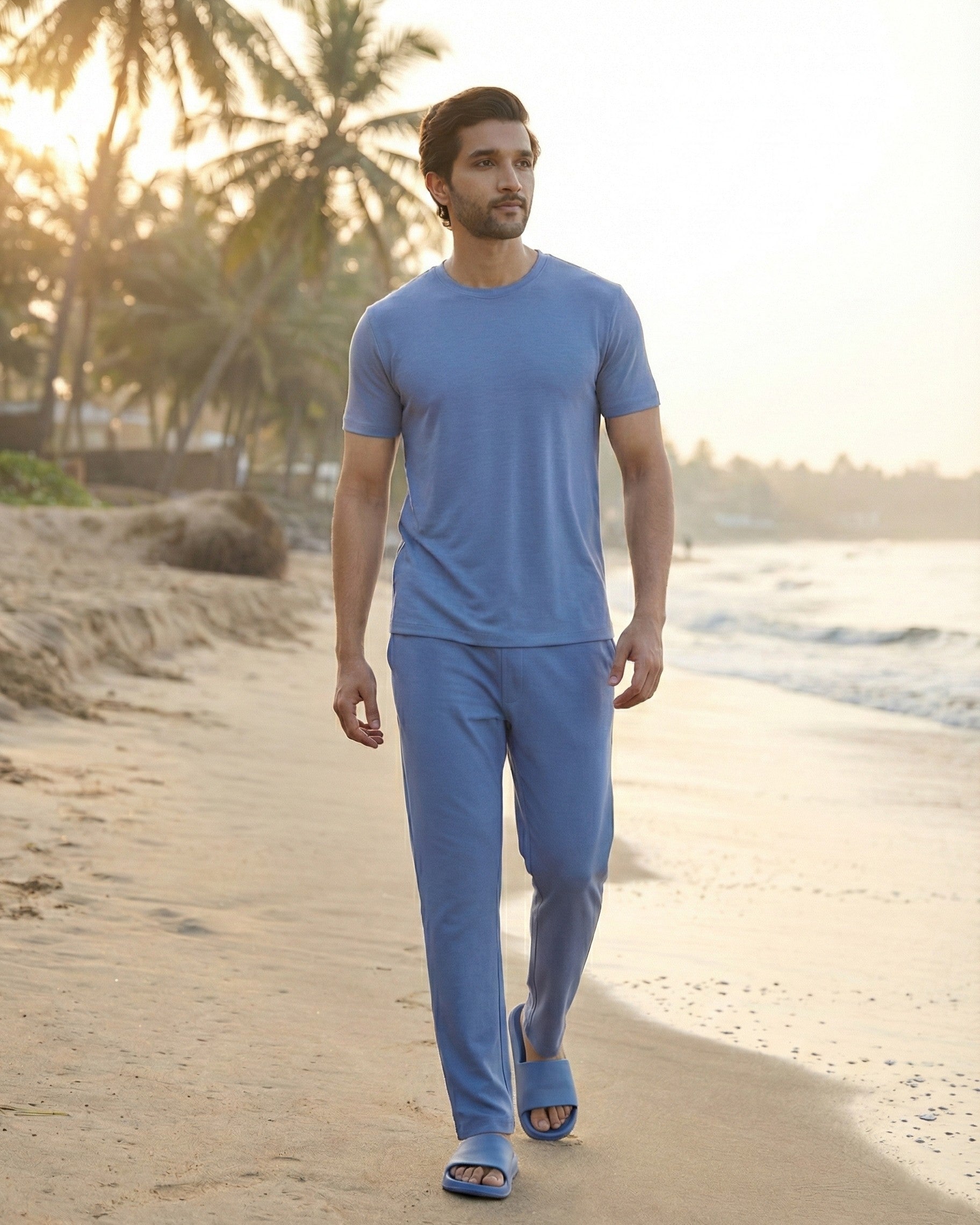 Cosmo T-Shirt + Pant  (Serene Blue)