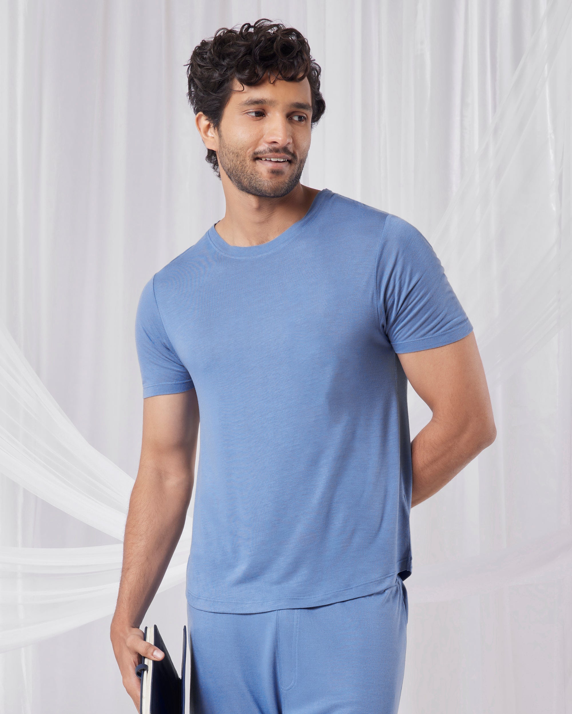 Cosmo Bamboo T-Shirt  (Serene Blue)