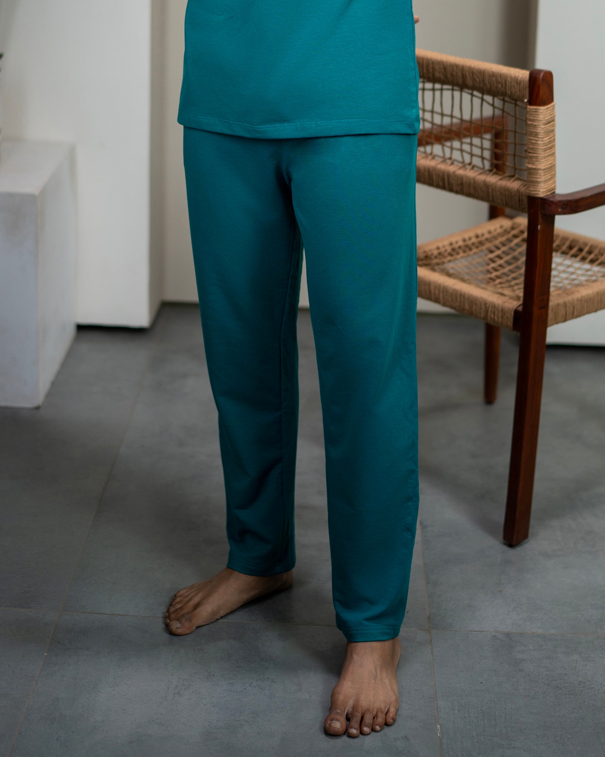 AirKnit Tee + Pant  (Teal Green)
