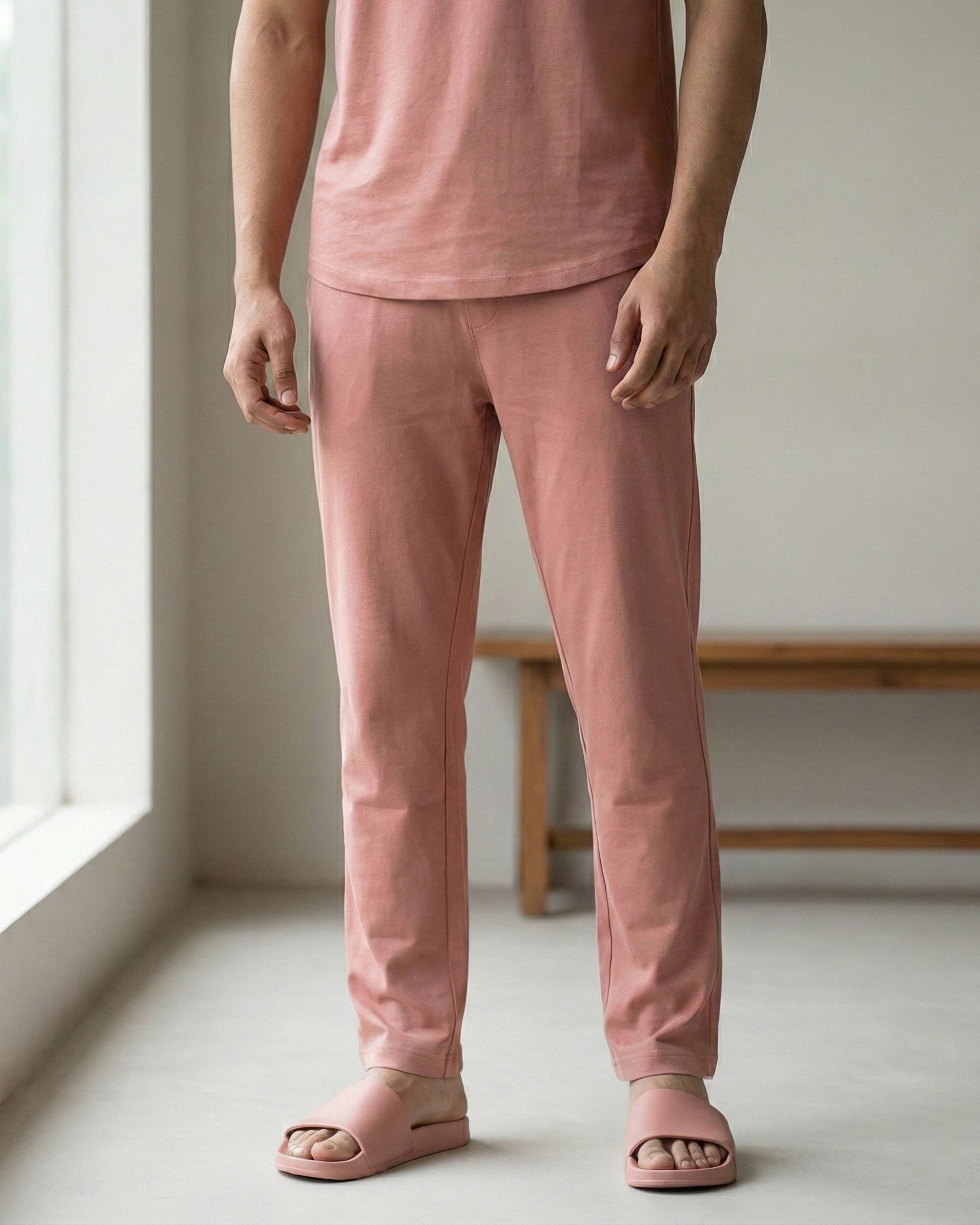 AirKnit Tee + pant  (Terracotta)